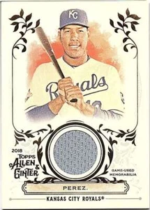 2018 Allen and Ginter Relics #FSRA-SP Salvador Perez MEM Kansas City Royals - Picture 1 of 1
