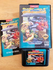 Sega Genesis (CIB) - Street Fighter II Special Champion COMPLETO gioco scatola manuale - Foto 1 di 9