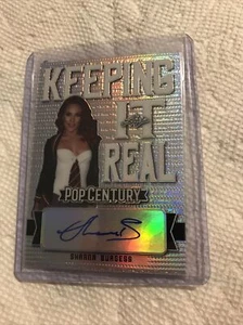 Leaf Pop Century Sharna Burgess 2021 46/60 autógrafo firmado automáticamente - Imagen 1 de 2