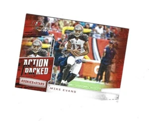 2018 Rookies and Stars Action Packed #5 Mike Evans TAMPA BAY  BUCCANEERS - Picture 1 of 1