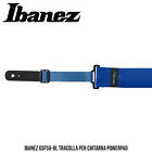 Ibanez Gsf50-Bl Tracolla Per Chitarra Powerpad Imbottita Regolabile Blu