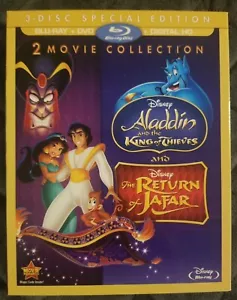 Aladdin and the King of Thieves/The Return of Jafar (Blu-ray) BRAND NEW - Picture 1 of 2
