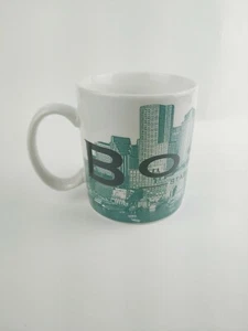 Starbucks Boston "Beantown" 2002 Barista Skyline Series Coffee Mug 16oz Tea - Picture 1 of 9