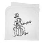 'Box Guitar Skeleton' Cotton Baby Blanket / Shawl (BY00003184)