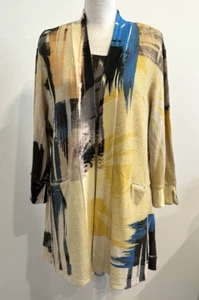 Top Ligne 2 PC Brushmark Cardigan Set Multi-Color XL - Picture 1 of 7