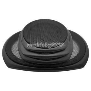 "Cubierta de altavoz de audio de 4""/5""/6""x9"" pulgadas rejilla decorativa círculo malla metálica" 1 pieza - Imagen 1 de 8