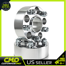 2pc 2" Thick Wheel Spacers 5x4.75 Hubcentric w/ Lip | 7/16 Stud FITS Chevy Buick