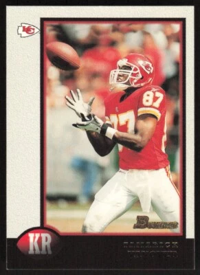 1998 Bowman Football Tamarick Vanover #69 Kansas City Chiefs - Image 1 of 2