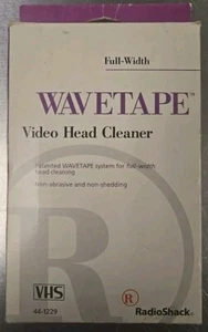 Videokopfreiniger, Wave Tape, volle Breite, Radio Shack, VHS, gebraucht - Bild 1 von 6