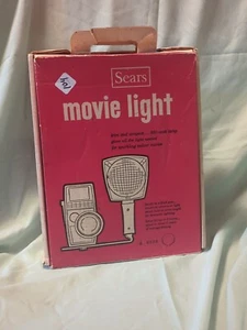 Vintage Sears Beam Montaggio Laterale 650 Watt Luce Film Numero 38849 120 Volt - Foto 1 di 14