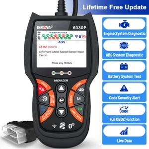 INNOVA OBD2 Scanner Code Reader Engine ABS Battery Check Diagnostic Tool 6030P - Foto 1 di 9