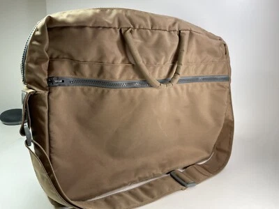 ¡Ciao vintage! Bolso Mensajero Pequeño Nylon Color Desnudo Cremallera Foto 1 de 4