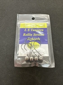 Queen Tackle LS Tungsten Rollin Strollin Jigkopf 1/4 - Bild 1 von 2