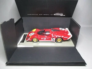 ZG012 TECNOMODEL Voiture 1/18 Ferrari 512S long tail Le Mans 1970 5 TM18-04 EDL - Foto 1 di 12