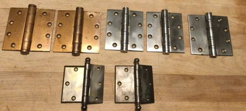 Hager , Stanley Sweetheart , Lawrence B Hinge Door Hinge Butt Vintage Hinge Lot Cover