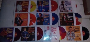 CLAUDE FRANCOIS  LES 10 VINYLES COULEURS 25 CM LES INEDITS EN EDITION LIMITEE - Afbeelding 1 van 7