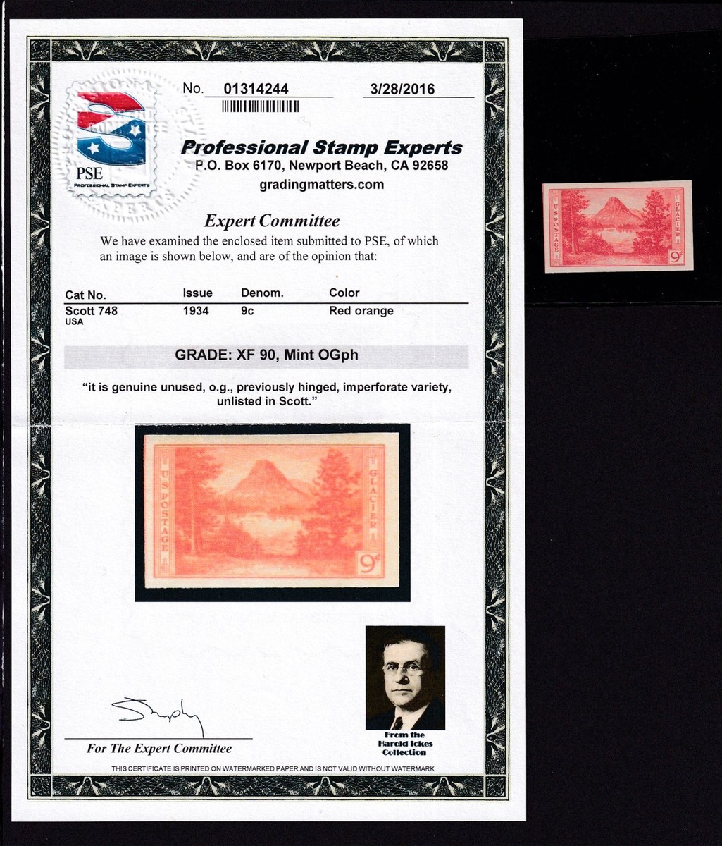 PSE Unused US Stamps (1901-1940) for sale | eBay