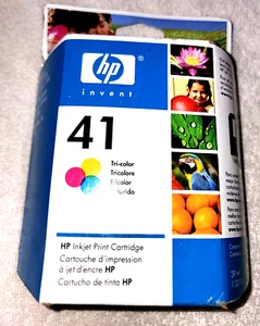 HP, 41 TRI-COLOR, TINTENSTRAHLPATRONE, OLD STOCK, NEW IN BOX, SEALED - Bild 1 von 6