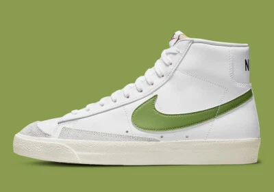 Nike Blazer Mid '77 Vintage VNTG White Chlorophyll Black Sail BQ6806-116 Men's - Image 1 of 4