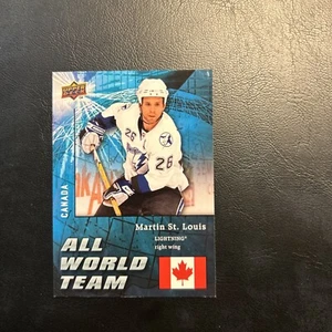 B35c Martin, St. Louis, 2009/10 Upper Deck, All World Tampa Bay Lightning - Picture 1 of 2