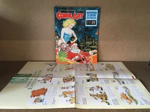 COMIC ART LA RIVISTA DELLO SPETTACOLO DISEGNATO N. 50 1989 + CALENDARIO - Picture 1 of 2
