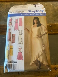 Simplicity Khaliah Ali Evening Tops Skirt Shawl Sewing Pattern 26W - 32W 4242 - Picture 1 of 2