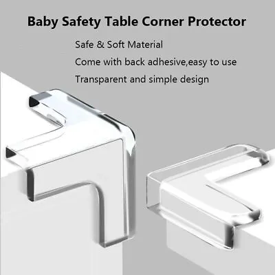 Corner Guards Edge Protection Anticollision Strip Table Corner Protector • 4.72$