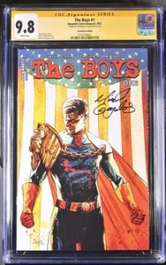 The Boys #1 Trade Edition Dynamite CGC SS 9.8 NM/M Signed Michael Gaydos - Picture 1 of 2