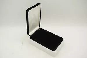 Collana Velluto Ciondolo Confezione Regalo Astuccio Espositore Gioielli Nero Alta Qualità - Foto 1 di 4