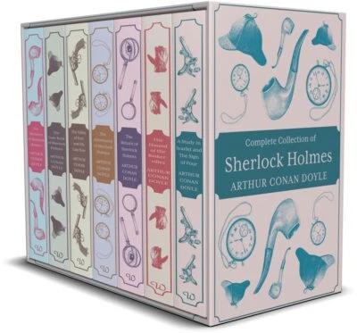 The Sherlock Holmes Collection Box Set By Sir Arthur Conan NEW HARDCOVER 2023 — 第 1/2 张图片