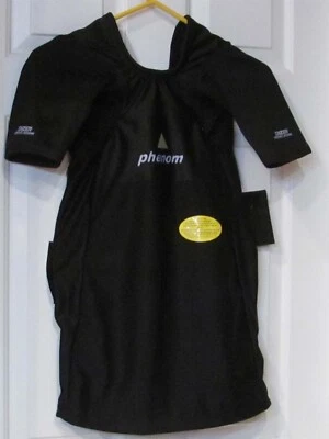 Camisa de Banco Inzer 2 Capas PHENOM 54 Negra Personalizada Espalda Abierta/3 Correas (Nueva) Foto 1 de 4