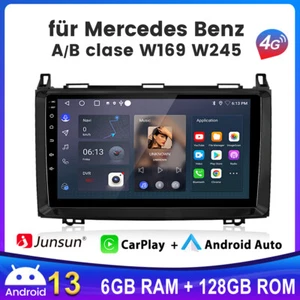 128G Carplay Autoradio Für Mercedes-Benz A/B Klasse/Vito W169 W639 W245 GPS DAB+ - Bild 1 von 12