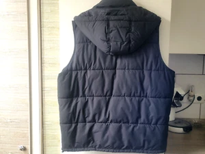 Neuw. Tom Tailor Kapuzen-Weste Gr. XL schwarz 30 grad waschbar - Bild 1 von 13