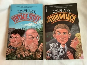 2 PBs by Tom Sharpe: Vintage Stuff & The Throwback - AS NEW!! - Picture 1 of 7
