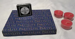 Luci da tè A 24/99-31 Partylite 12 pezzi candele profumate profumo cocktail de mela - Foto 1 di 2
