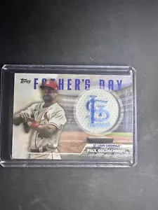 2023 Topps #FD-PG Paul Goldschmidt Fathers Day Relic Patch St. Louis Cardinals - Picture 1 of 2