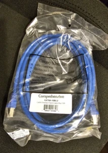 Comprehensive 10' CAT6A Shielded Patch Cable, Blue #CAT6A-10BLU - Picture 1 of 1