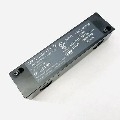 WAC LIGHTING EN-24100-RB2 24 VOLT CLASS 2 ENCLOSED ELECTRONIC 60W - Image 1 of 3