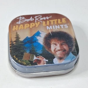 (versiegelt) 2017 Bob Ross Happy Little Mints kleine Dose - Bild 1 von 3