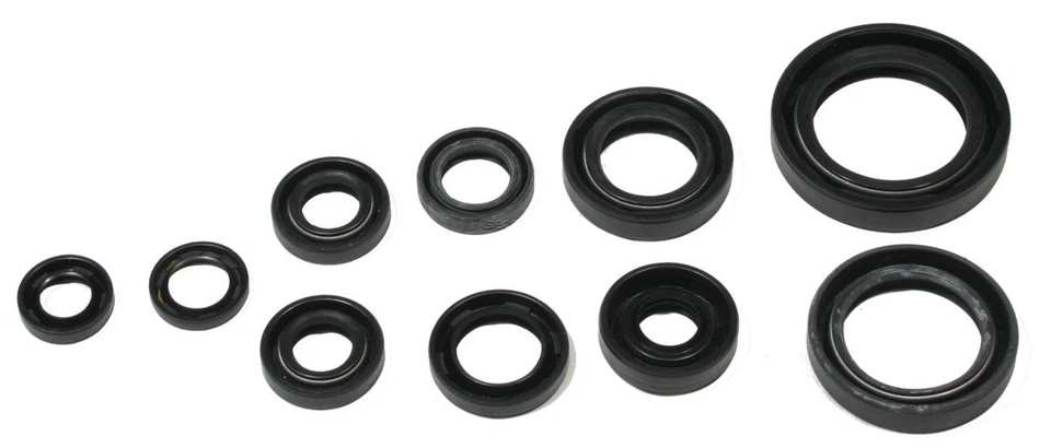 Honda CR 125, 1987-2004, Kit de sellado de aceite de motor - 10 piezas - CR125 Foto 1 de 1