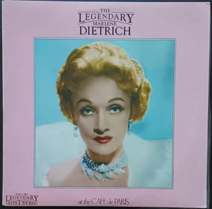 Marlene Dietrich – At The Cafe De Paris - 1981 LP record excellent, cover VG+ - Picture 1 of 3