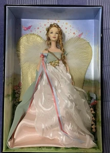 GOLDEN ANGEL Barbie Collector Pink Label J9187 Mattel Doll 2006 Golden Wings - Picture 1 of 3