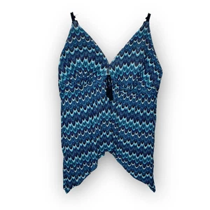 Lane Bryant Cacique Swim Top Only Tie Back Crochet Style Damen Übergröße 28 - Bild 1 von 10