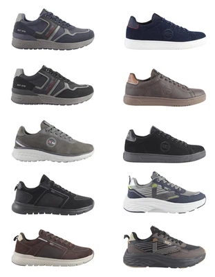 ENRICO COVERI scarpe uomo sneaker sportive pelle sintetica invernali ginnastica - Immagine 1 di 4