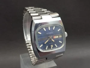 Soviet Vintage Watch Slava Tank Automatic, Mechanical Watch USSR, Antique Watch - Picture 1 of 10