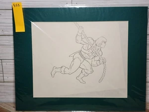 Vintage He-Man Masters Of The Universe Animazione Originale Cel Art 852 COA ADAM - Foto 1 di 4