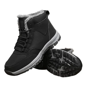  Stivali uomo con outdoor casual caldo cotone da lavoro comodi stivaletti - Foto 1 di 7