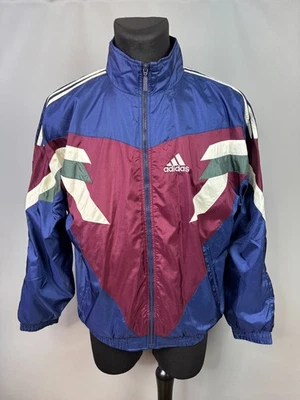 ADIDAS VINTAGE JACKET 1990's WINDBREAKER COAT MENS SIZE M - Image 1 of 4