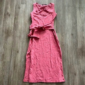 Abito Lauren Ralph Lauren senza maniche in jersey rosso cielo taglia 2 scollo a scoop - Foto 1 di 6