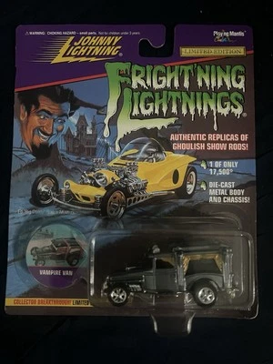 Johnny Lightning Fright'ning Lightnings Vampire Van Playing Mantis NIB Diecast - Image 1 of 3